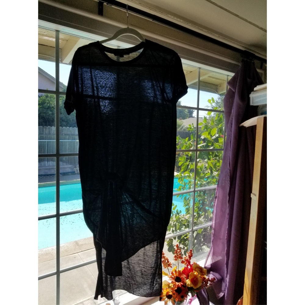 Allsaints Knot Shirt Dress